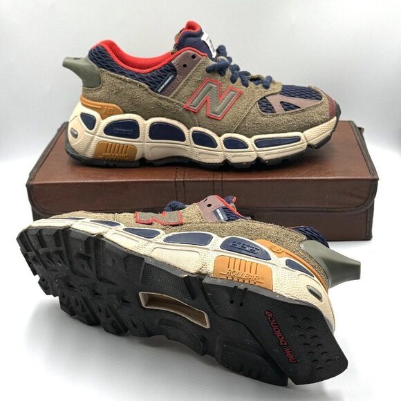 New Balance 574 YURT x Salehe Bembury 'Team Forest Green' - Picture 6 of 13